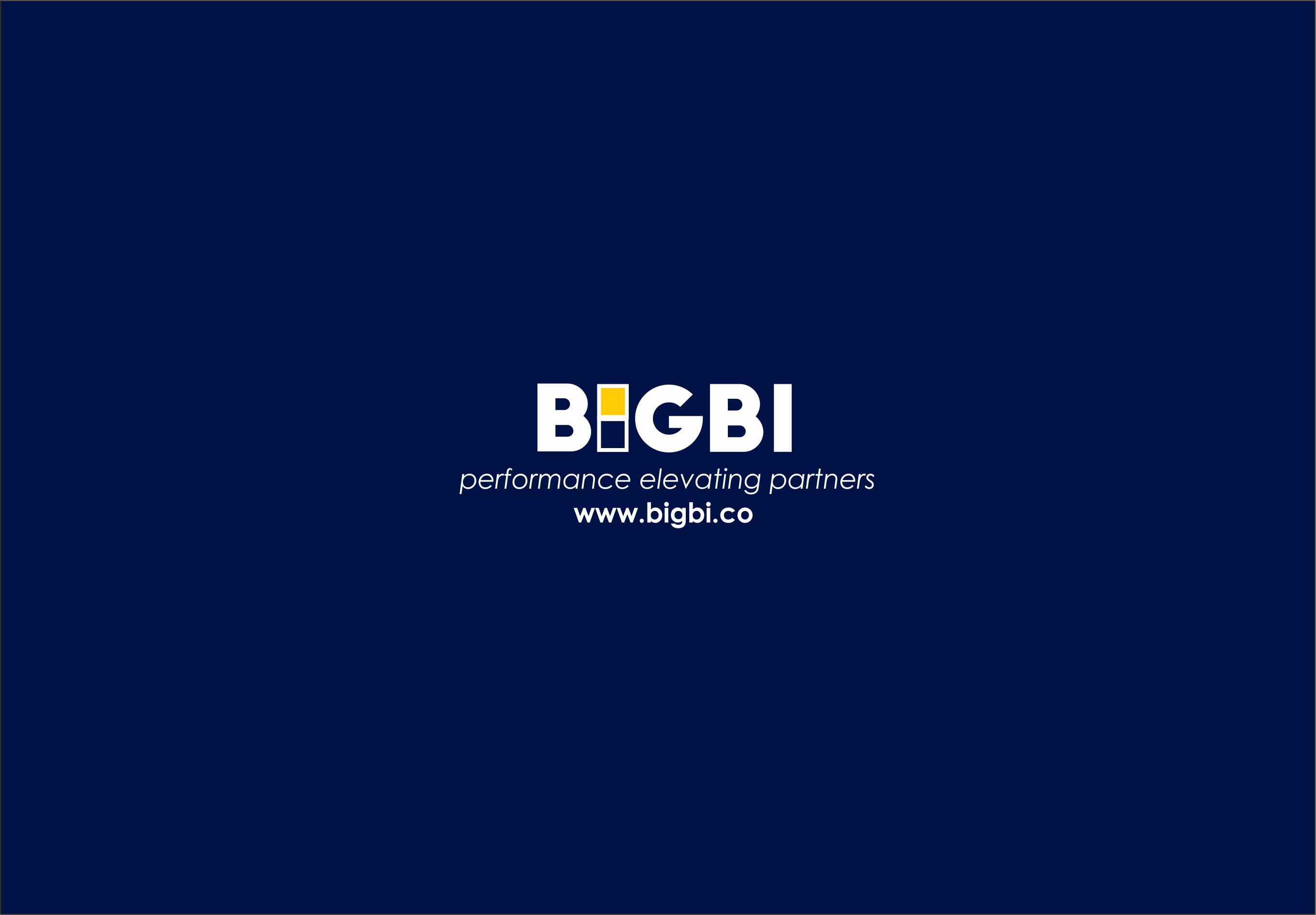 bigbi inti training